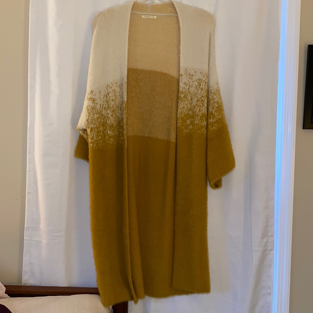 Do everything in Love longline faux cashmere cardigan